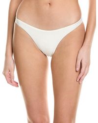 MILLY - Margot Chevron Bikini Bottom - Lyst