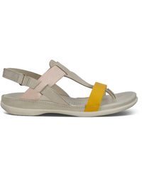Ecco Flat sandals for Women | Online Sale up to 60% off | Lyst