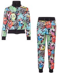 Philipp Plein - Tracksuit: Zip-Up Jacket + Jogging Pants Monster - Lyst