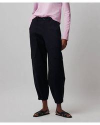 ATM - Washed Cotton Twill Cargo Pant - Lyst