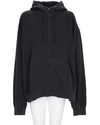 Maison Margiela - Zip-Up Sports Jacket With Hood And Kangaroo Pocket - Lyst