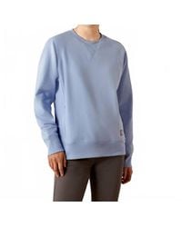 Ariat - Workman Washed Fleece Sweatshirt - Lyst