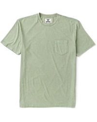 Vissla - Solid Sets Cosmic Wash Short Sleeve Pocket Tee - Lyst