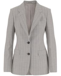 Tagliatore - Wool And Silk Single-Breasted Jacket - Lyst
