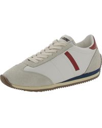 RE/DONE - 70's Runner Leather Lace-up Running Shoes - Lyst