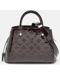 Louis Vuitton - Amarante Monogram Vernis Montaigne Bb Bag - Lyst