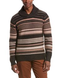 Billy Reid - Eastwood Yak & Wool-blend Shawl Collar Sweater - Lyst
