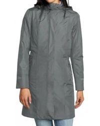 Eddie Bauer - Girl On The Go Rain Hooded Trench Coat - Lyst
