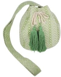 Fashnzfab - Geometric Pattern Bucket Bag - Lyst
