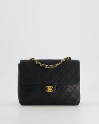 Chanel - Vintage Mini Square Single Flap Bag - Lyst
