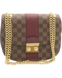 Louis Vuitton - Damier Ebene Wight Chain Shoulder Bag N64420 Lv Auth 27625a - Lyst