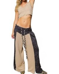 Pol - Thermal With Animal Printed Pants - Lyst