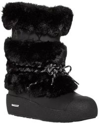 Bally - Galy 6234641 Fur & Leather Ankle Boots - Lyst
