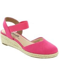 LifeStride - Kimmie Ankle Strap Closed Toe Wedge Sandals - Lyst