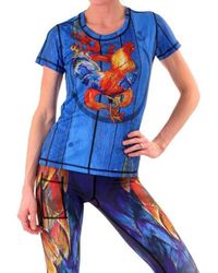 INKnBURN - Fire Rooster Tech Shirt - Lyst