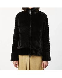 Bernardo - Unreal Mink Fur Bomber Jacket - Lyst
