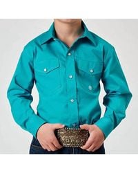 Roper - Boy's Snap Western Solid Shirt - Lyst
