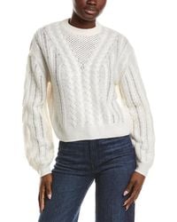 NAADAM - Airy Cable Crewneck 100% Cashmere Sweater - Lyst