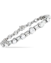 Non-Branded - Lb Exclusive Platinum 10.13ct Diamond Bracelet Mf22-041924 - Lyst