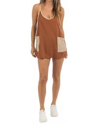 Bucketlist - Hot Shot Solid Mini Skort Dress - Lyst