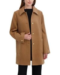Tahari - Paula Wool-Blend Coat - Lyst