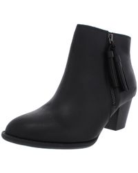 Vionic - Madeline Leather Dressy Ankle Boots - Lyst