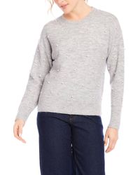 Karen Kane - Pearl Crewneck Sweater - Lyst