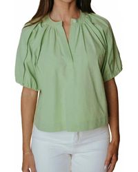 Laroque - Henley Short Sleeve Top - Lyst