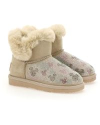 MOA - Microstud Mickey Winter Boots - Lyst
