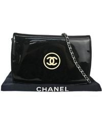 Chanel - Wallet On Chain Patent Leather Handbag (pre-owned) - Lyst