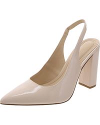 Jessica Simpson - Noula Solid Manmade Slingback Heels - Lyst
