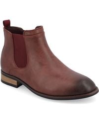 Vance Co. - Vance Landon Wide Width Chelsea Dress Boot - Lyst
