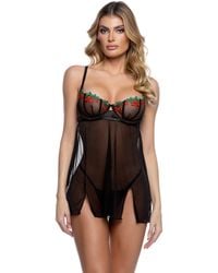 Roma Costume - Cherry Delight Babydoll 2Pc Set - Lyst