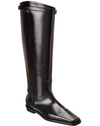 TOTEME - Leather Knee-high Riding Boot - Lyst
