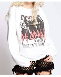 Recycled Karma - Def Leppard Heartbreak Sweatshirt - Lyst