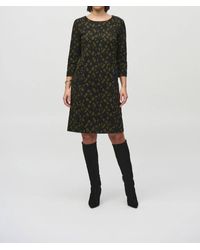 Joseph Ribkoff - Geometric Jacquard Shift Dress - Lyst
