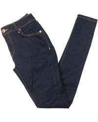 INC - Mid Rise Dark Wash Skinny Jeans - Lyst