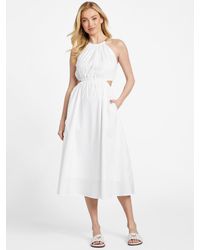 Guess Factory - Isabel Midi Dress - Lyst