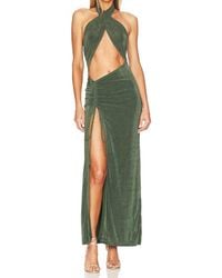 superdown - Adele Halter Maxi Dress - Lyst