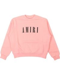 Amiri - Girl's Baby Logo Crewneck Sweatshirt - Lyst