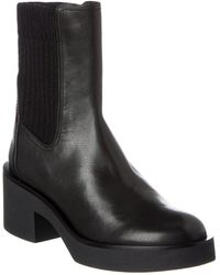 stuart weitzman kye leather bootie