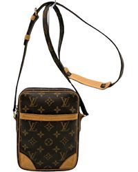 Louis Vuitton - Danube Canvas Shoulder Bag (pre-owned) - Lyst