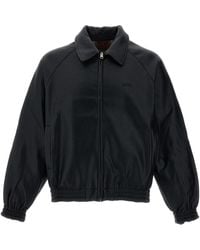 Arte' - Reversible Plaid Wool-Blend Zip Jacket - Lyst