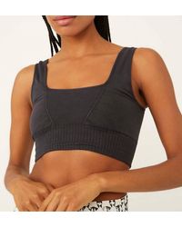 Free People - Good Karma Square Neck Bra - Lyst