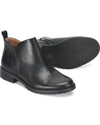 Söfft - Beatrice Waterproof Leather Booties - Lyst