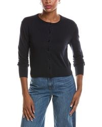 Velvet By Graham & Spencer - Violette Lux Cashmere-Blend Cardigan - Lyst
