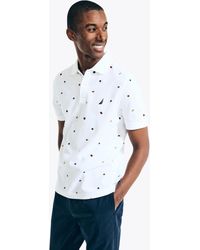 Nautica - Classic Fit Printed Deck Polo - Lyst