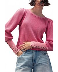 Urban Daizy - Heirloom Button-Cuff Top - Lyst