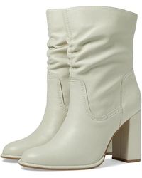 Steve Madden - Vector Vect01S1 Boot Bone Leather Mid Calf Bootie Jobb350 - Lyst
