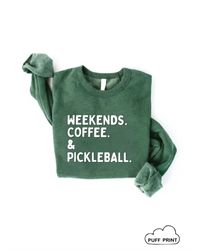 Oat Collective - Sweatshirt Weekends Coffee & Pickleball - Lyst
